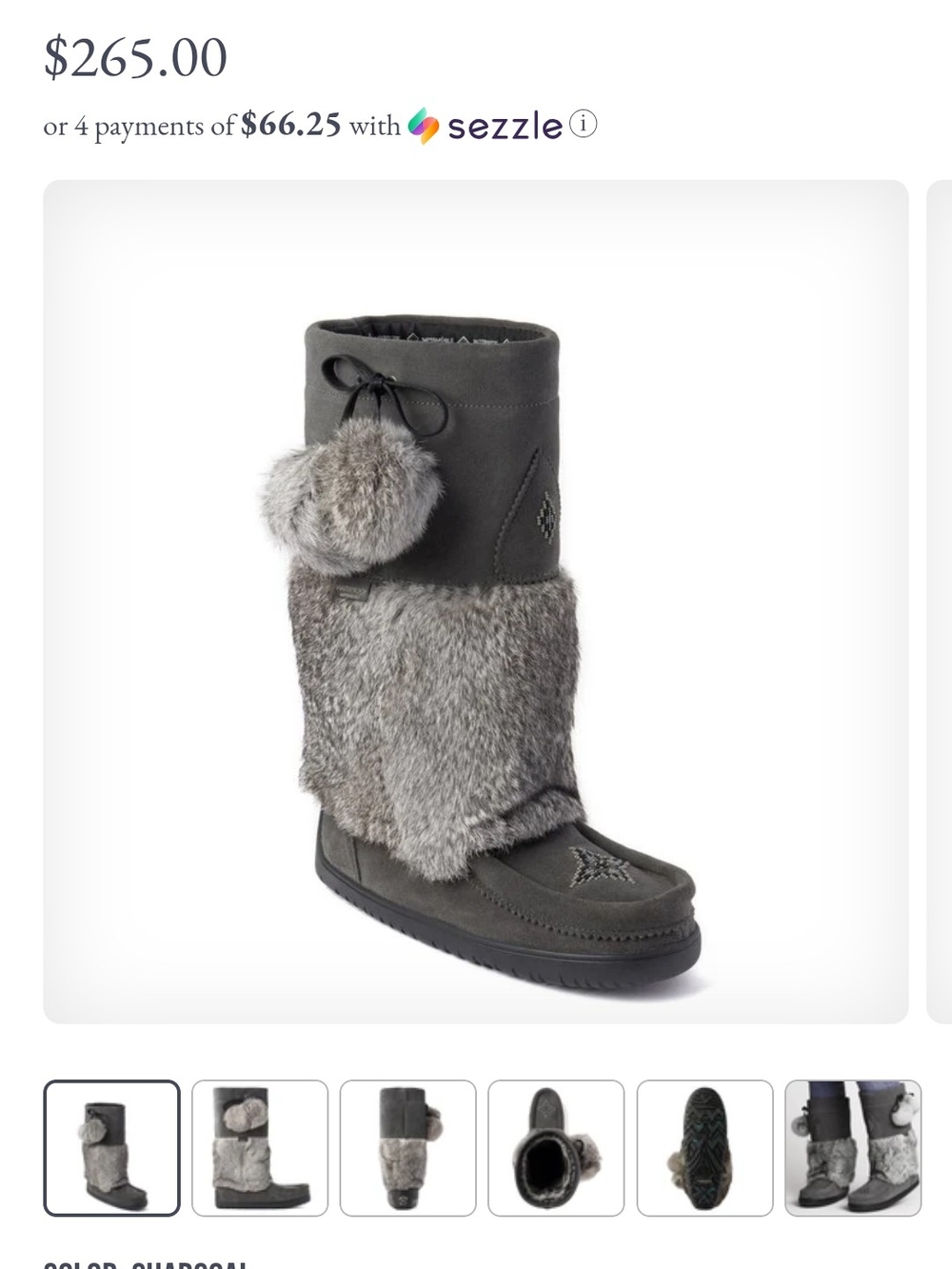 Manitobah Mukluks Waterproof Snowy Owl 7